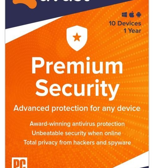 Avast Premium Security 2021 10 Devices 1 Year Global
