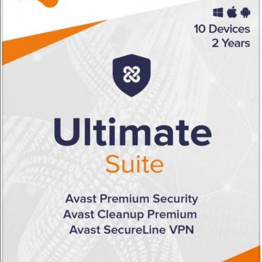 Key Avast Ultimate Suite 2 năm 10 thiết bị