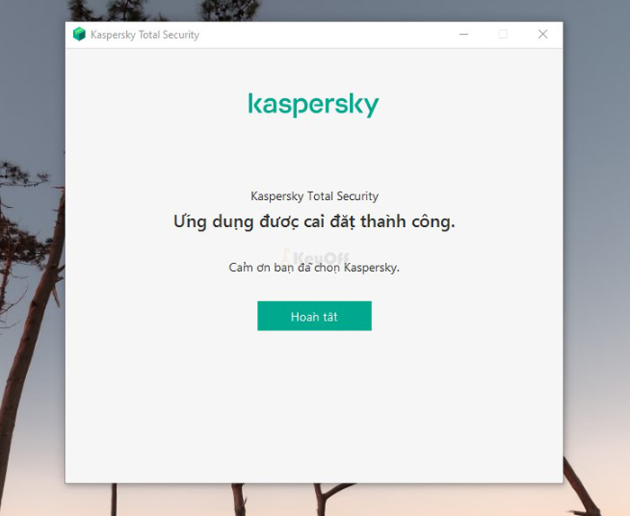 Cài đặt - Kaspersky total security