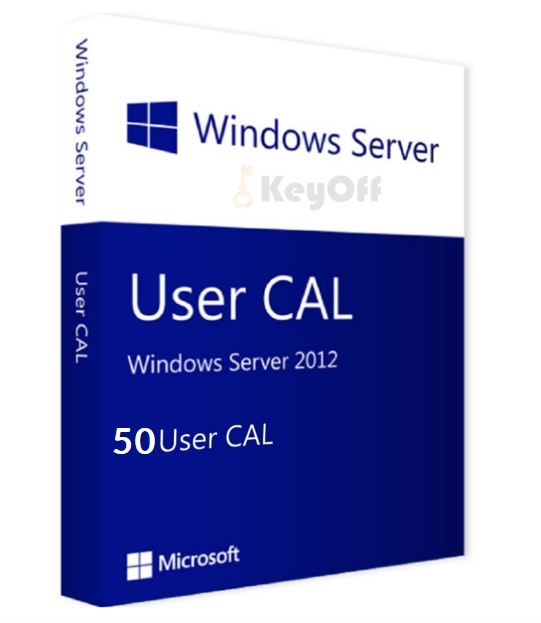 key Windows Server 2012 Remote Desktop Services 50 USER CAL