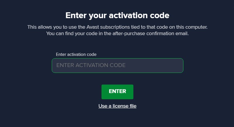 kích hoạt bản quyền Avast Ultimate
