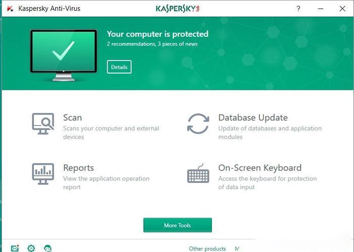 Tổng hợp các tính năng bảo vệ của Kaspersky anti-virus Tổng hợp các tính năng bảo vệ của Kaspersky anti-virus