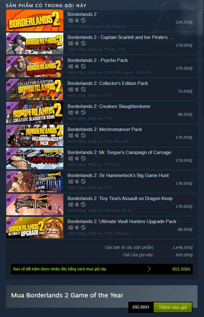 Borderlands 2 Game of the Year Steam Key 2 Borderlands 2 Game of the Year Steam Key 2
