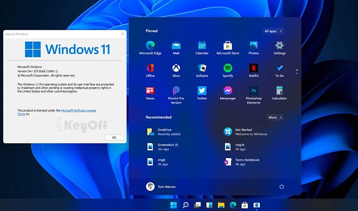 Cau hinh Windows 11 pro
