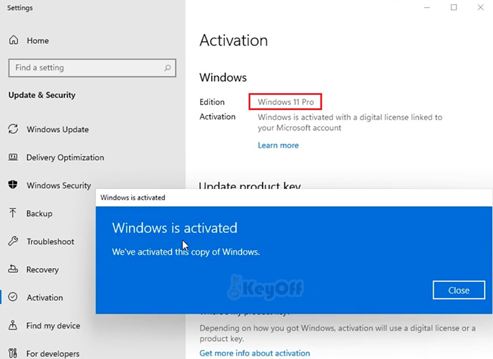 Các cách để kích hoạt Windows 11