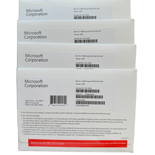 Phần mềm Windows Pro 11 x64 Eng Intl 1pk DSP OEI DVD (FQC-10528) 13 Phan mem Windows Pro 11 x64 Eng Intl 1pk DSP OEI DVD FQC 10528 3