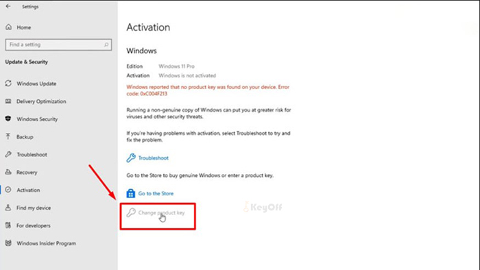 Cách nhập key Windows 11 kích hoạt bản quyền Windows