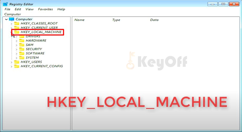 Bước-3-chọn-HKEY_LOCAL_MACHINE sữa lỗi this pc can't run Windows 11