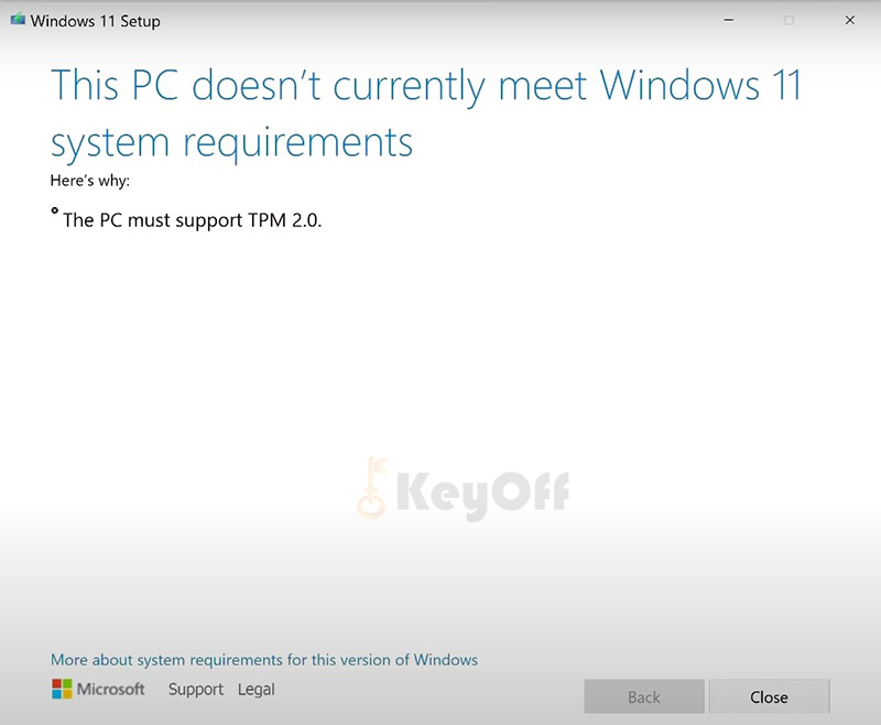 Cách Sửa Lỗi Windows 11 System Requirements Để Cài Đặt Windows 11