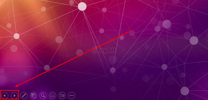 Chuyển slide trong trình chiếu powepoint