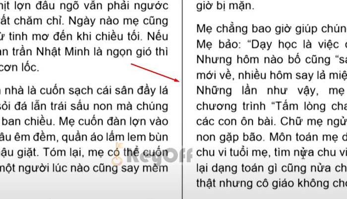 cách chia cột trong Word