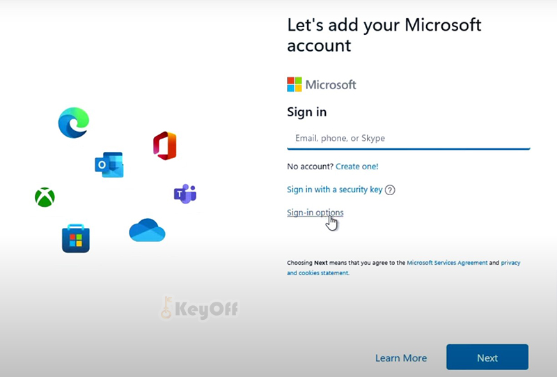 đăng nhập tài khoản để hoàn tất cài Windows 11 beta