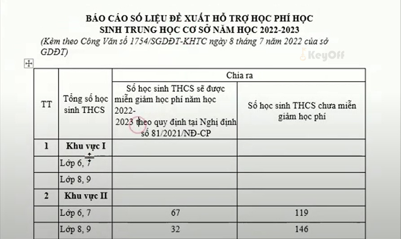 chuyển đổi excel sang word