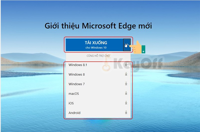 Cach cai dat va su dung Microsoft Edge tren Windows