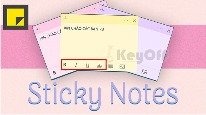 Cách ghim Sticky Note trên Desktop Windows 10