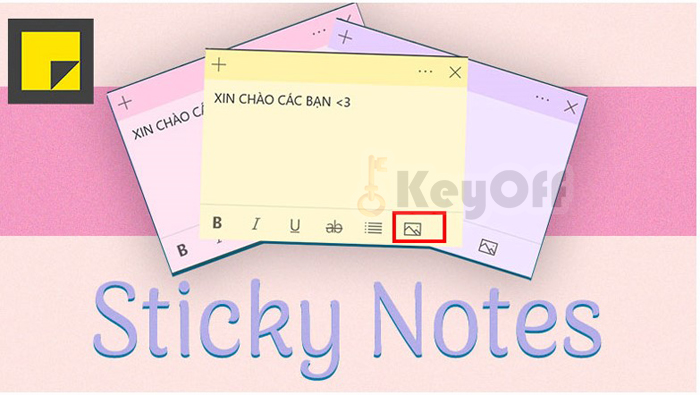 Cách ghim Sticky Note trên Desktop Windows 10