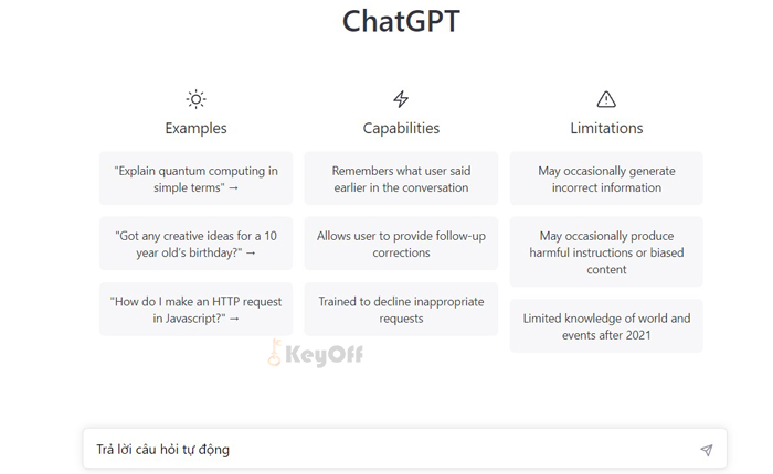 Những lưu ý khi sử dụng Chat GPT