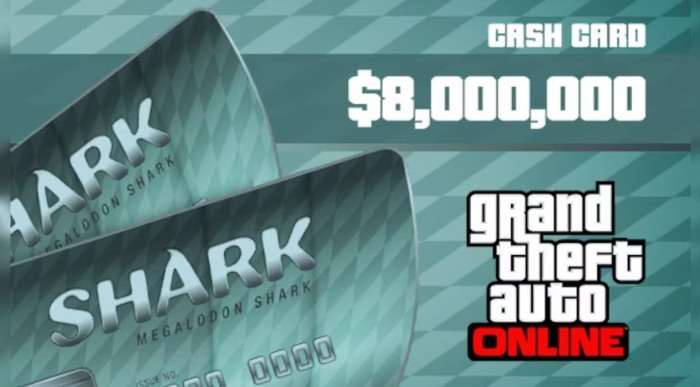 Grand Theft Auto Online: Megalodon Shark Cash Card PC 8 000 000 Rockstar Key Toàn Cầu