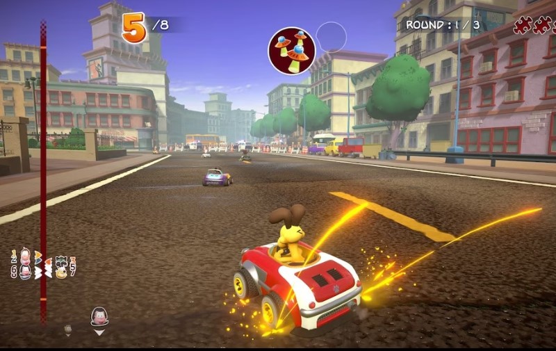 Game Garfield Kart Furious Racing