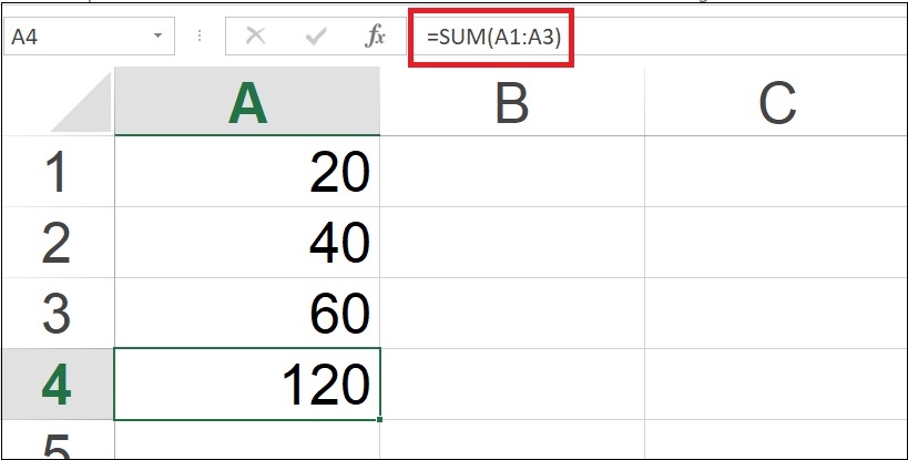 Cach dung ham SUM trong Excel de tinh tong3