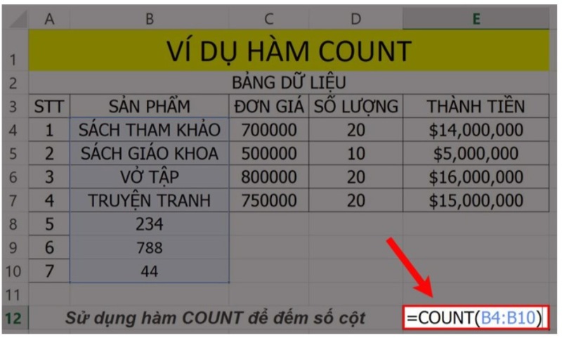Huong Dan Cach Su Dung Ham COUNT Trong Excel 3