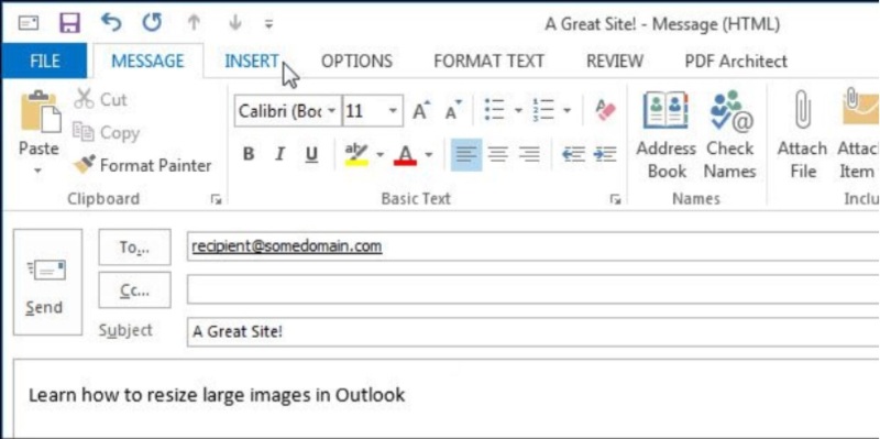 Huong Dan Soan va Gui Email Moi Bang Microsoft Outlook 3