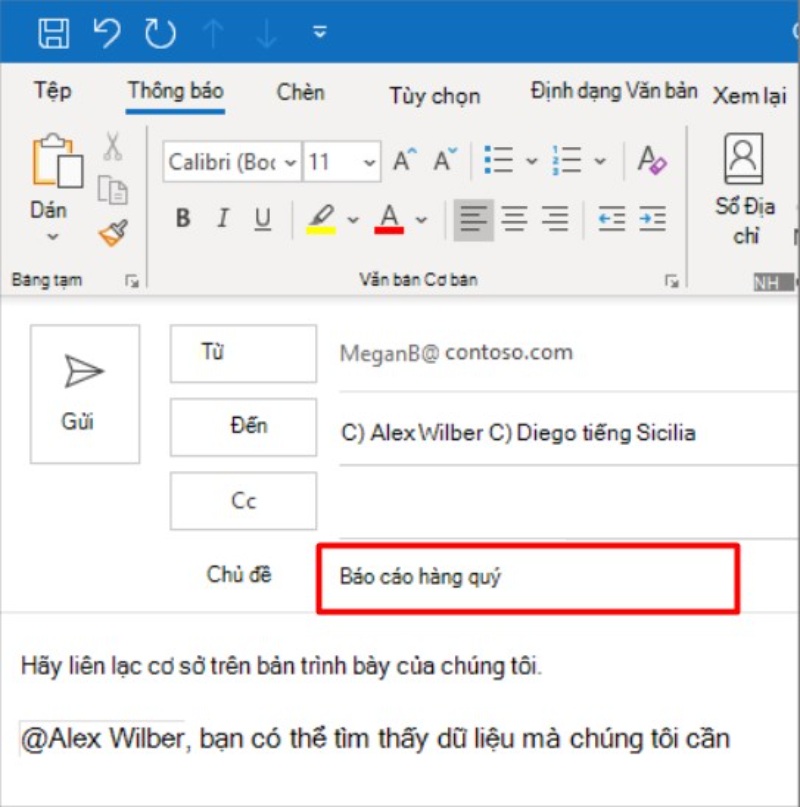 Huong Dan Soan va Gui Email Moi Bang Microsoft Outlook 4