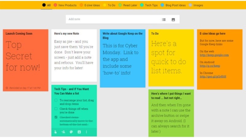 Cách Sử Dụng Google Keep