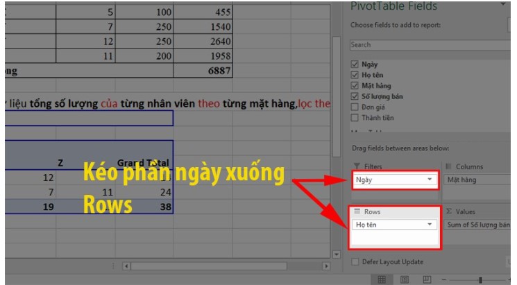 Lập Báo Cáo Bằng Pivot Table Trong Excel