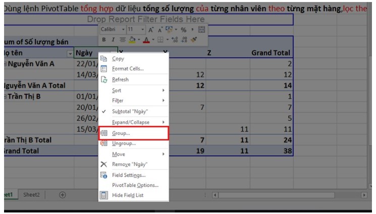 Lap Bao Cao Bang Pivot Table Trong Excel 7