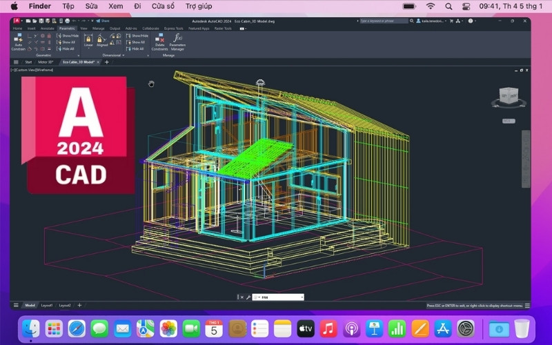 Autodesk AutoCAD 2024 cho mac 1