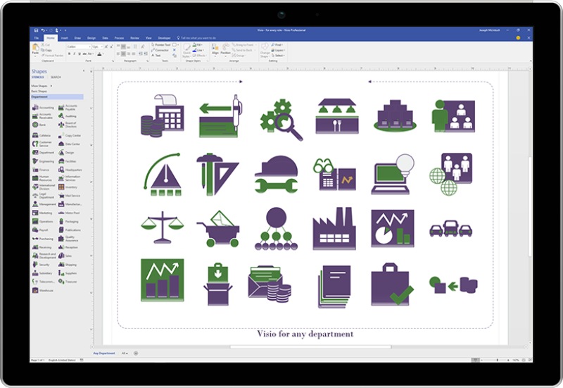 Microsoft Visio Standard 20163