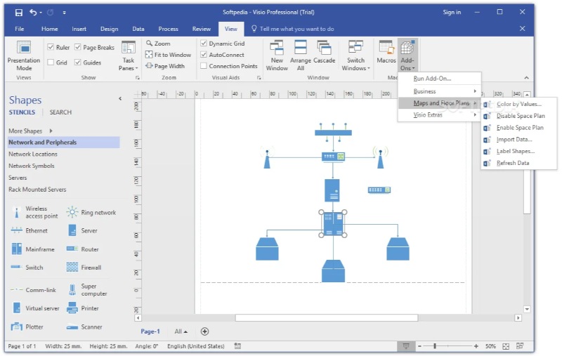 Microsoft Visio Standard 20193