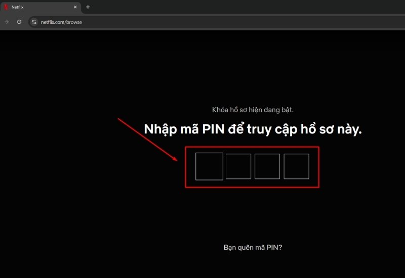 Nhập mã PIN được cung cấp sau khi mua hàng