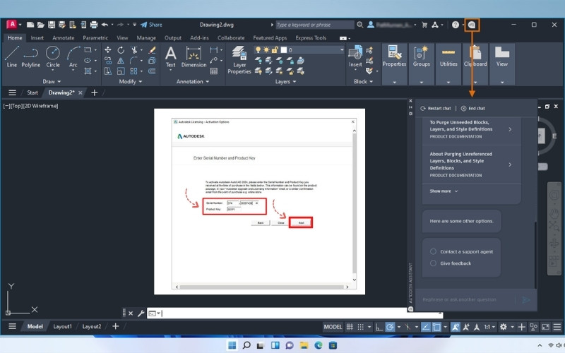 key Autodesk AutoCAD 2024 cho windows 5