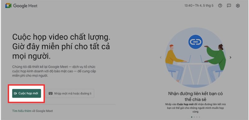 Cách Tạo Lớp Học, Họp Online Trên Google Meet