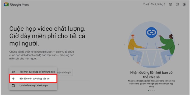 Cách Tạo Lớp Học, Họp Online Trên Google Meet