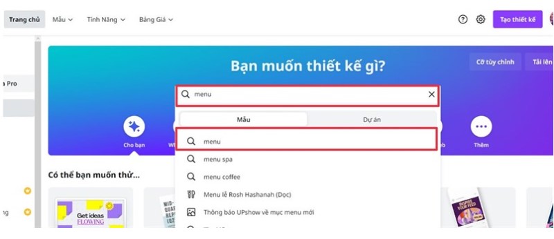 Hướng Dẫn Tạo Menu Trên Canva Đơn Giản Và Nhanh Chóng