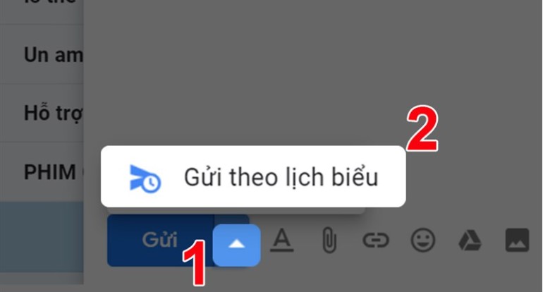 hẹn giờ gửi email tự động trên Gmail