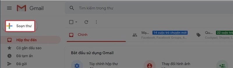 Hướng dẫn chi tiết cách viết email trên Gmail bằng máy tính