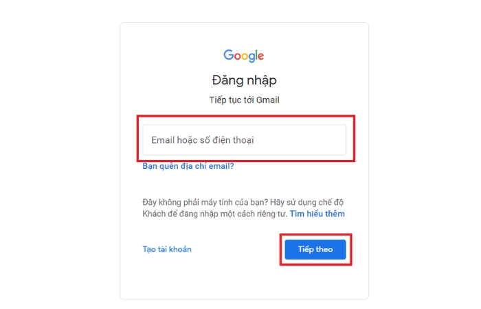 Chuyển Đổi Giữa Các Tài Khoản Gmail