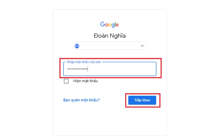 Chuyển Đổi Giữa Các Tài Khoản Gmail