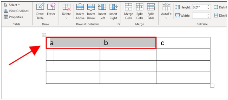 Cách Chỉnh Sửa Bảng Trong Word