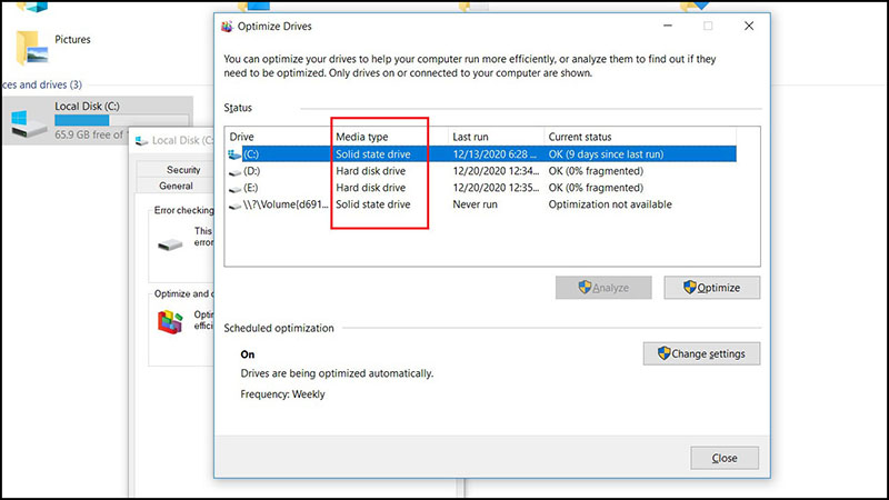 Cach De Kiem Tra O Cung Laptop La SSD Hay HDD 10