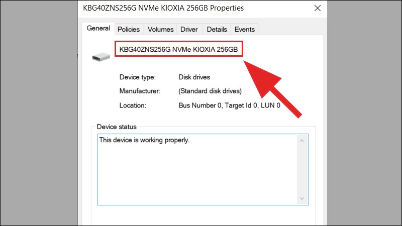 Cach De Kiem Tra O Cung Laptop La SSD Hay HDD 4