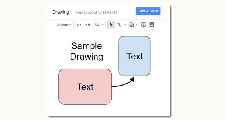 Cách Mở Công Cụ Google Drawing Trong Google Docs