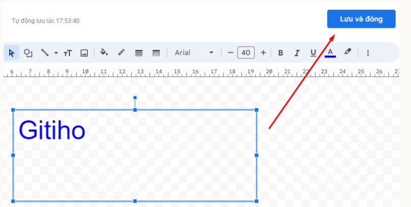 Chèn Text Box Vào Google Documents