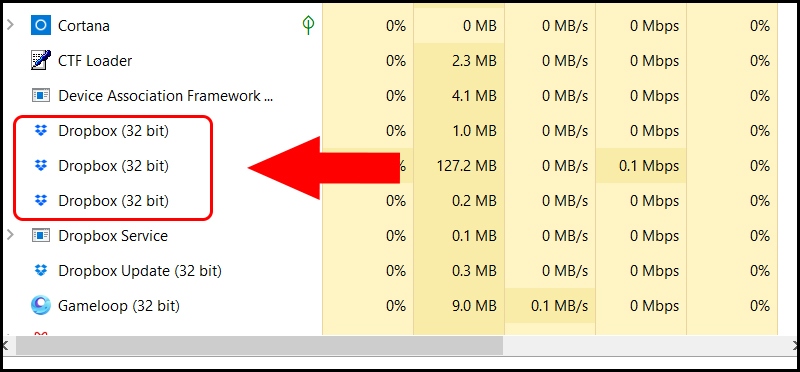 Cac Che Do Xem va Tuy Chon Tren Task Manager 8