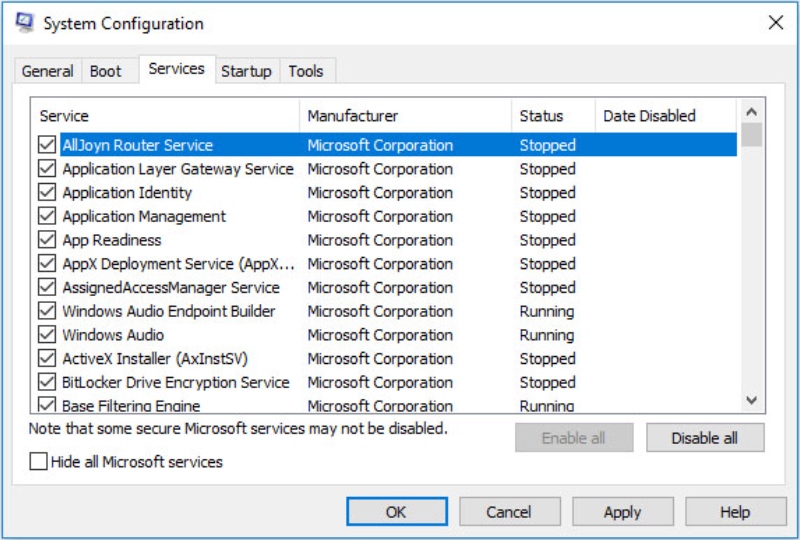 Cach Mo Va Su Dung MSConfig Tren Windows 10 5