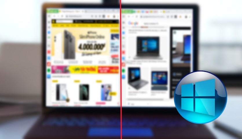 Chia đôi màn hình trên Windows 10